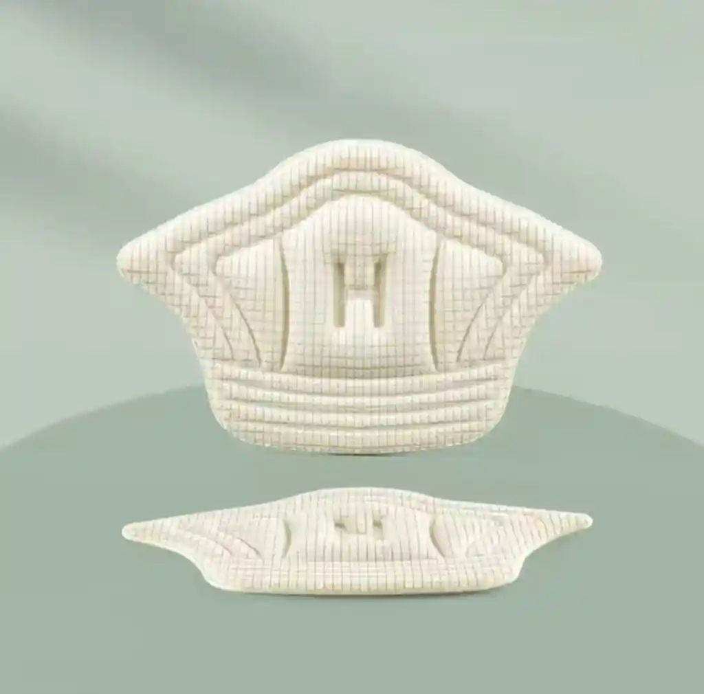 Plantillas Almohadillas Protector Talón Adhesivo Tenis (crema)