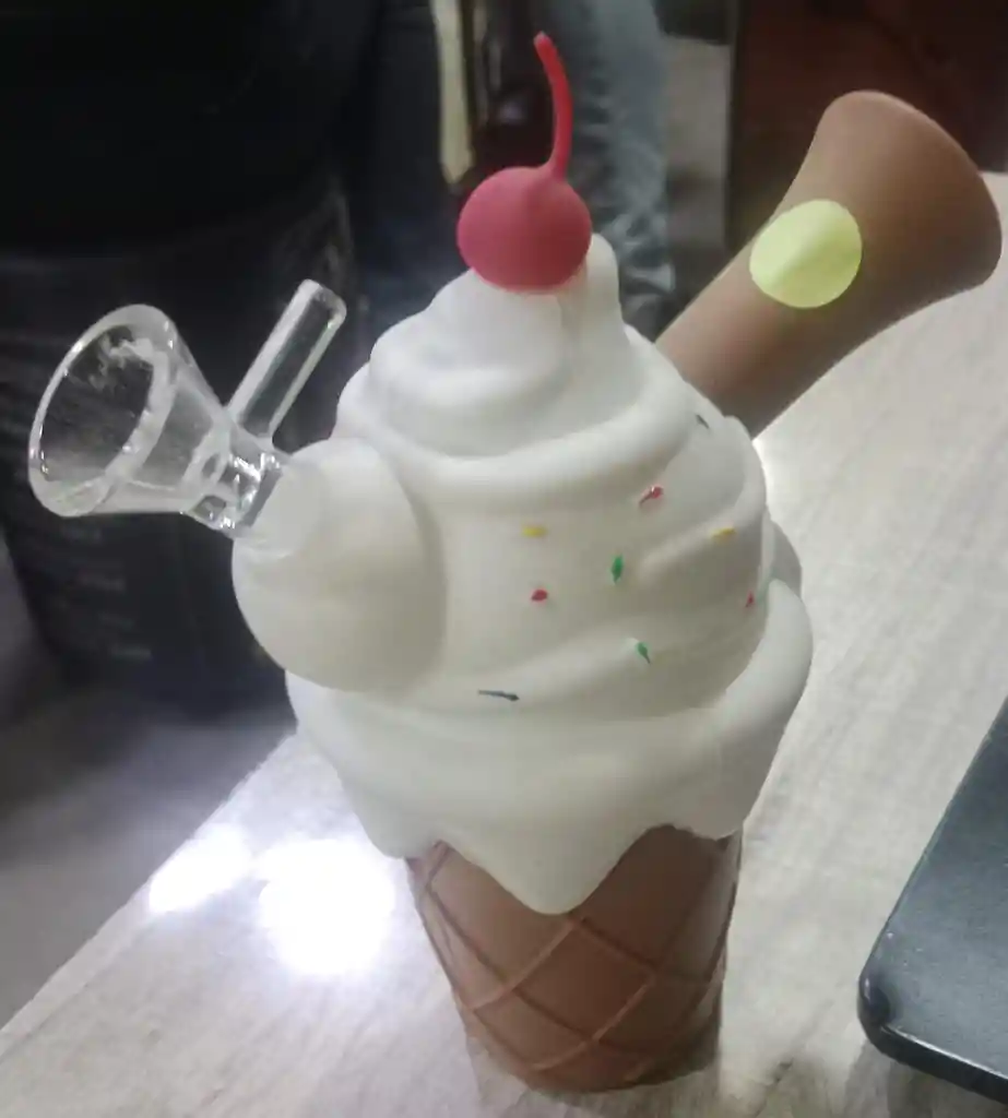 Bong Silicona Helado
