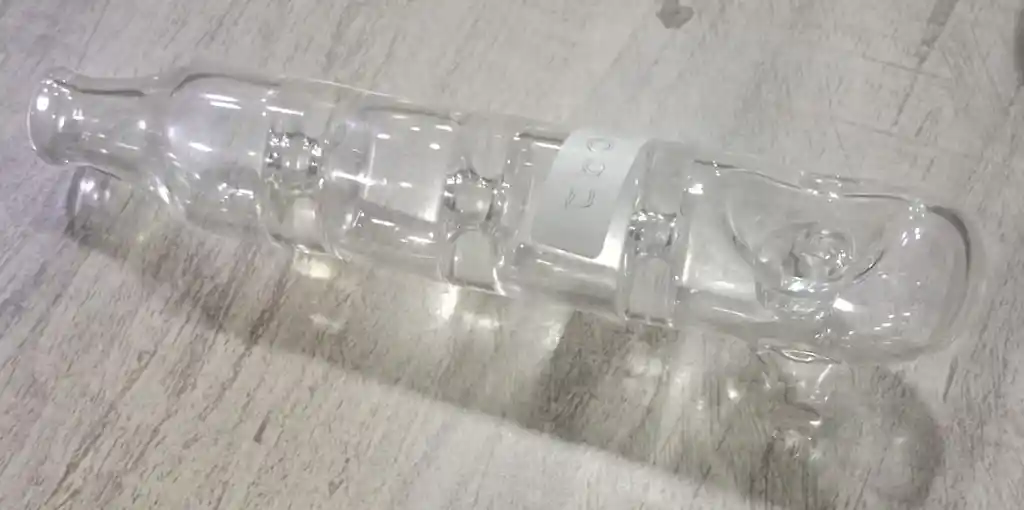 Pipa Vidrio Tabaquera Con Filtro