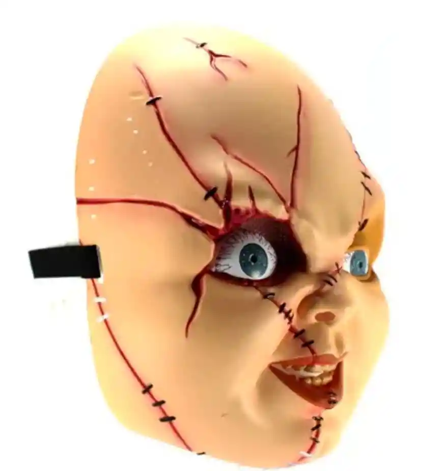 Mascara Chucky Con Luces Halloween