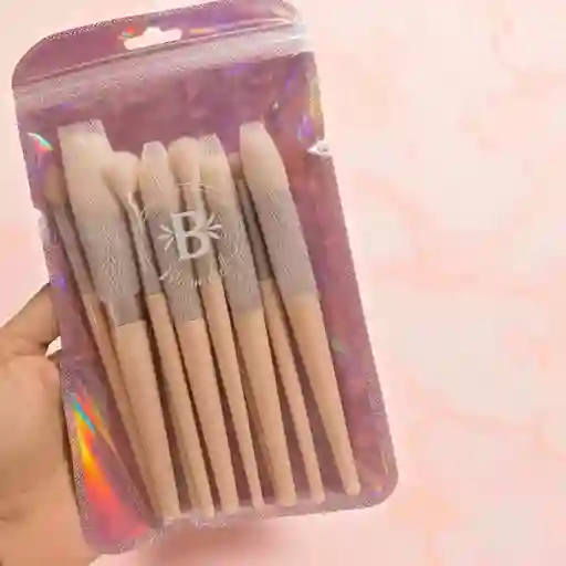 Kit De Brochas X10