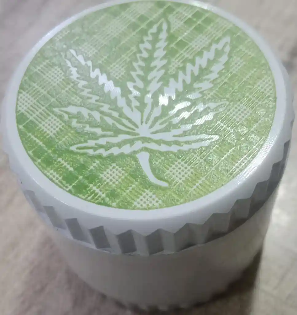 Grinder Metalico 3 Pisos Con Diseño