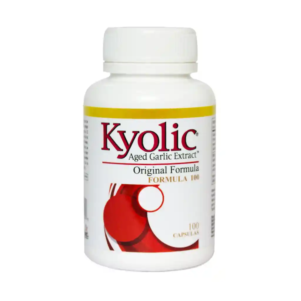 Kyolic Aged Garlic Extract Ajo Añejado Original Formula 100 Caps