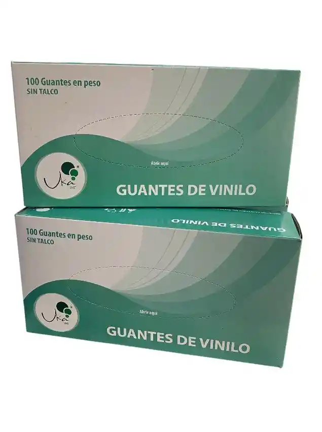 Guantes De Vinilo Transparentes