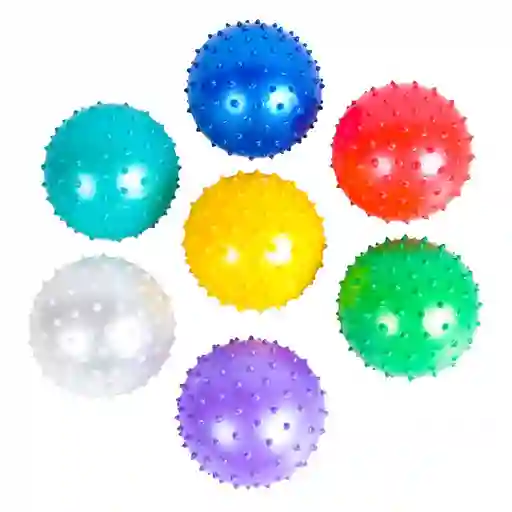 Pelota De Caucho Con Puya - 20cm De Diametro