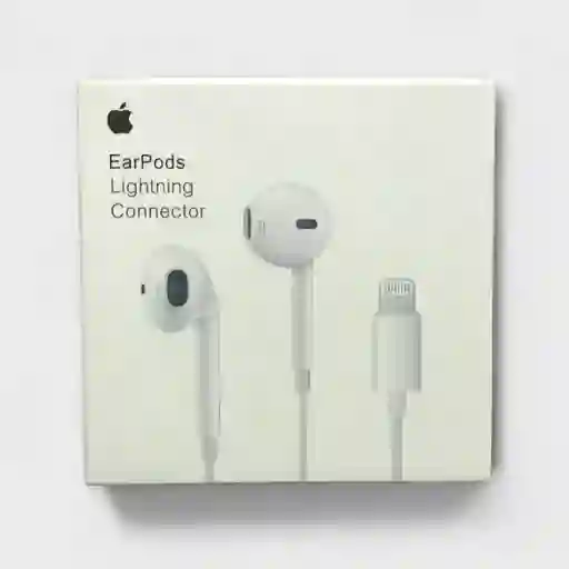 Audífonos Originales Con Conector Lightning Sonido Claro Y Diseño Compacto