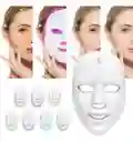 Mascara Facial Led 7 Colores Recargable Portable