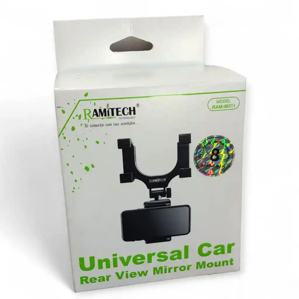 Holder Ramitech Para Retrovisor – Genérico – Soporte Para Celular