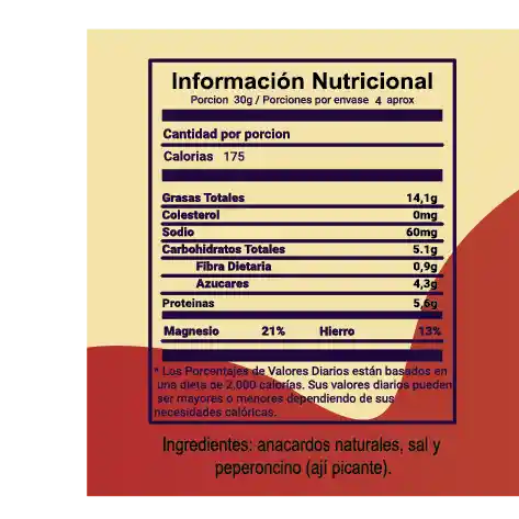 Marañón Peperoncino 130g