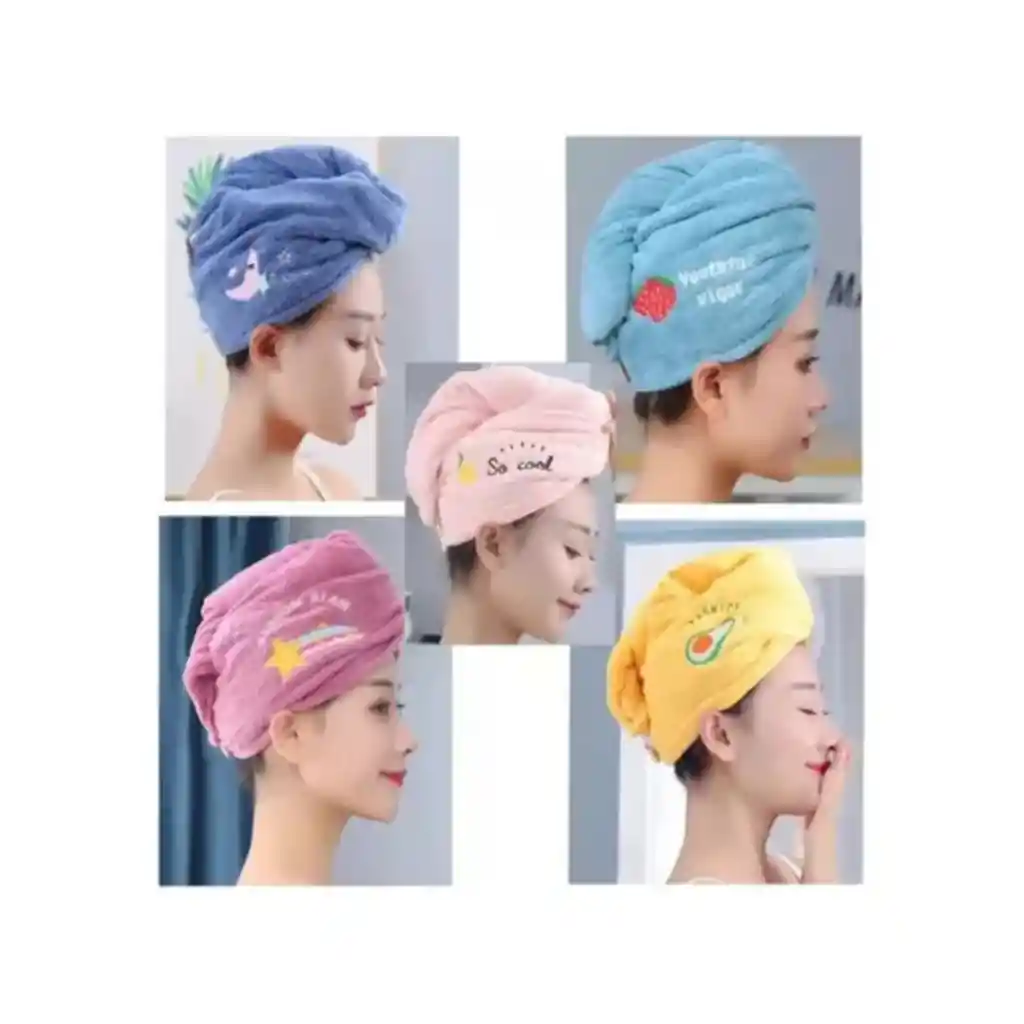 Toalla Para El Cabello Microfibra