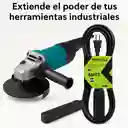 Extensión Eléctrica Industrial 6 Metros – Negra, Trabajo Pesado