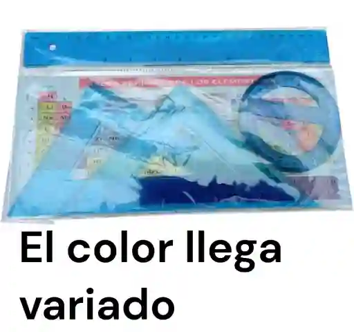 Set De Reglas + Tabla Periodica