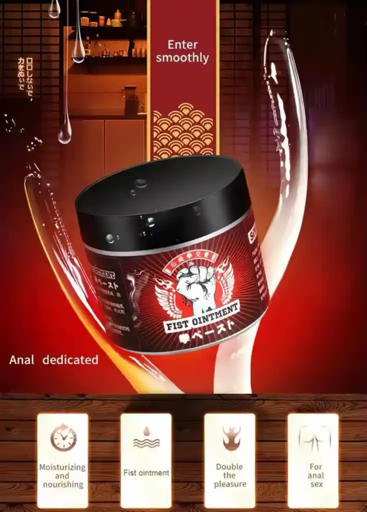 Lubricante Anal Para Fisting Lube Fist ointment Dilatador Anal Menos Dolor Juguetes Para Adultos Ppp Gay Sado Bondage