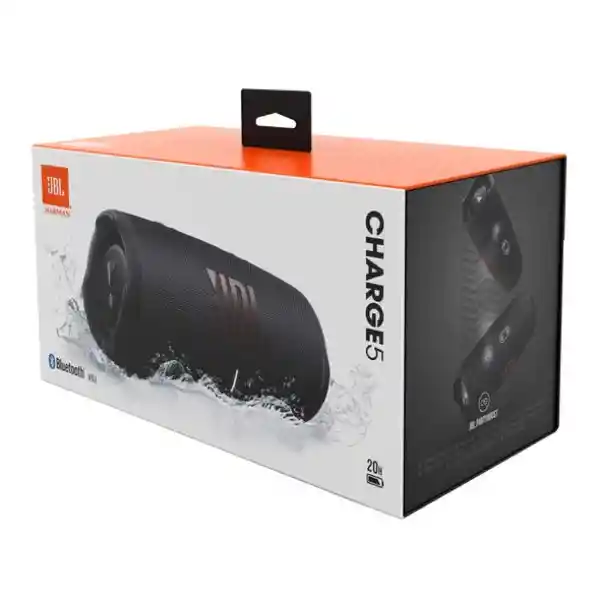 Parlante Jbl Charge 6 Mono Inalámbrico Portátil Negro 45w Rm