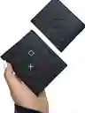 Billetera Cartera De Goma Play Station Negra