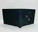 Billetera Cartera De Goma Play Station Negra