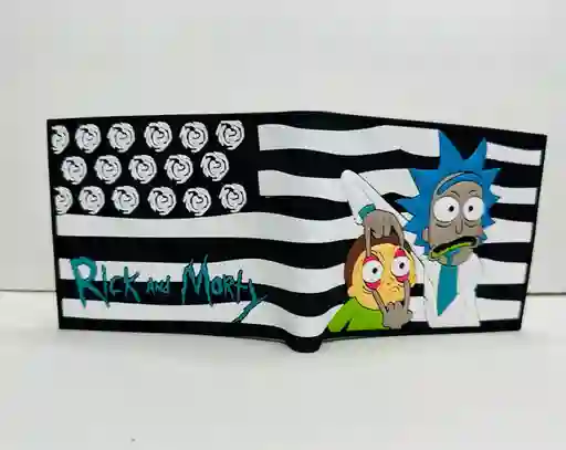 Billetera Cartera De Goma Rick And Morty
