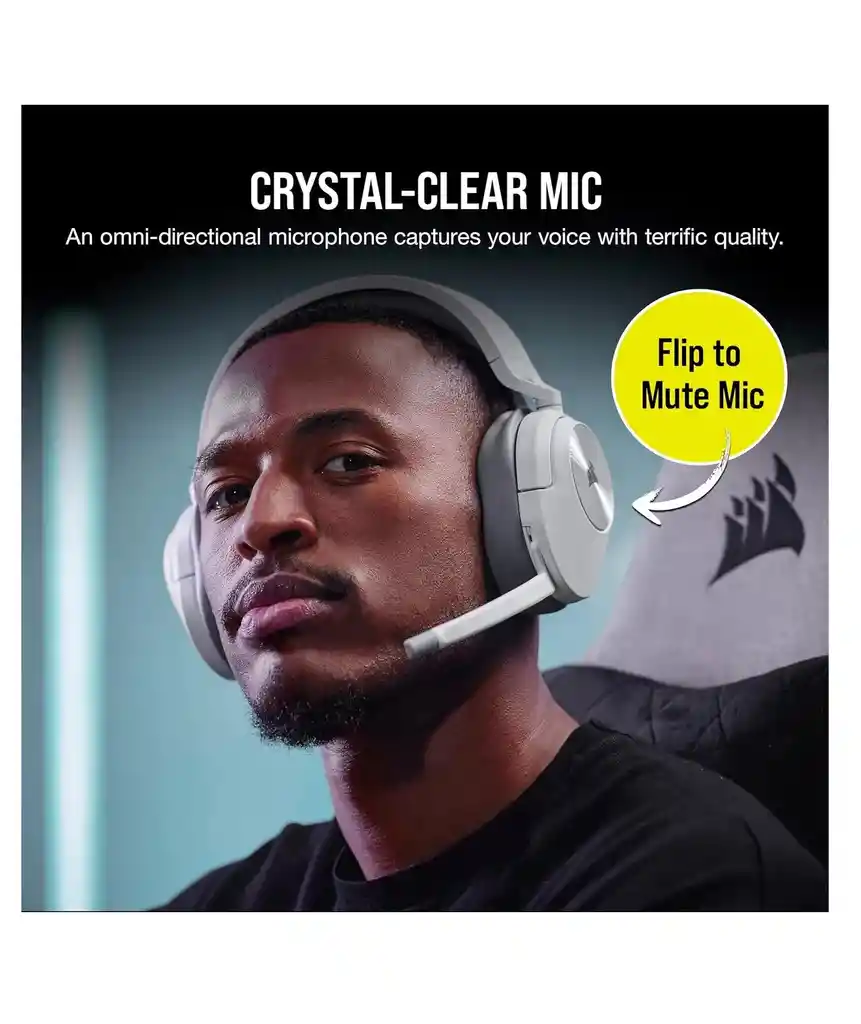 Audífonos Auriculares Diadema Inalambricos 7.1 Corsair Hs55