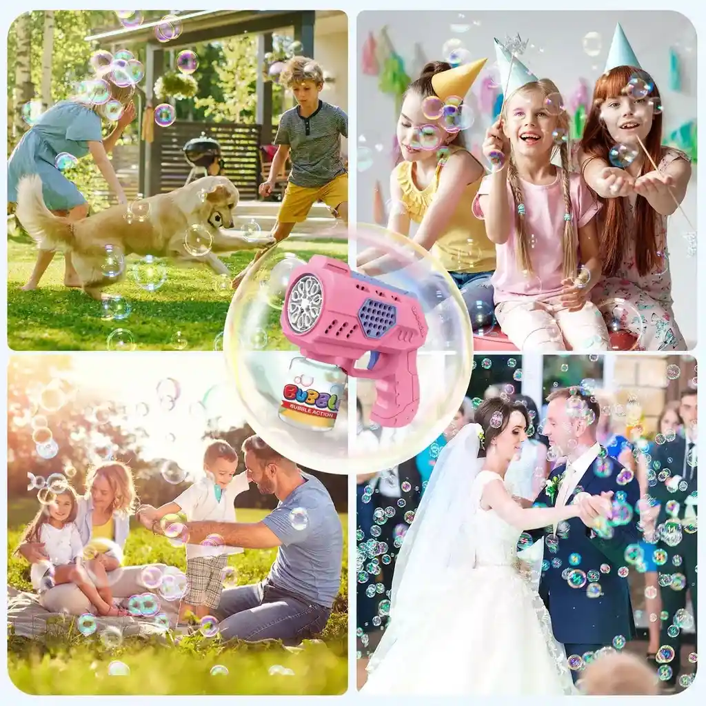 Maquina De Burbujas Para Niños 01