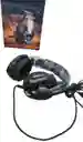 Diadema Gamer G9000 Plus Negra Con Plateado