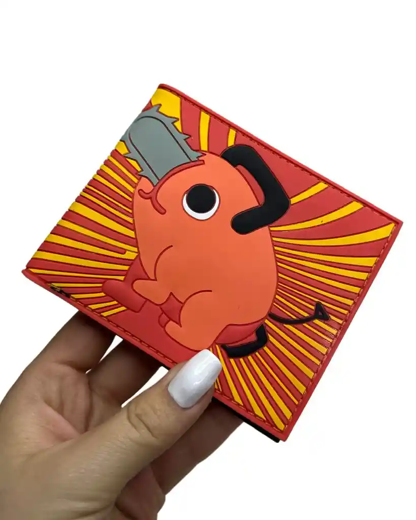 Billetera Cartera De Goma Chaisaw Man