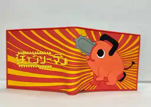 Billetera Cartera De Goma Chaisaw Man