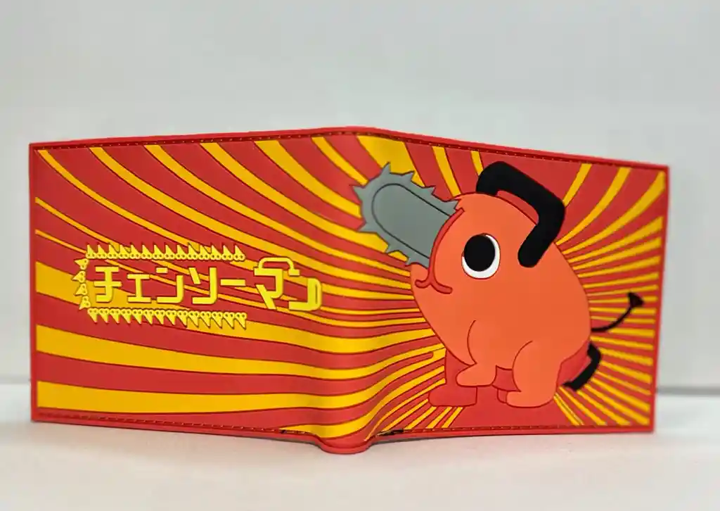 Billetera Cartera De Goma Chaisaw Man