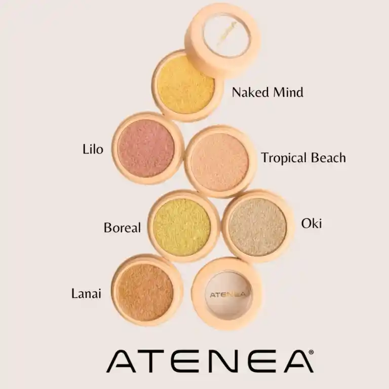 Sombra Cremosa Lilo Para Ojos, Labios Y Cuerpo De Atenea