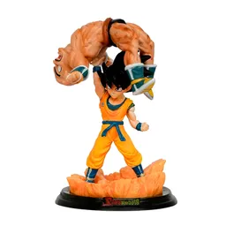 Figura Coleccionable Dragon Ball Z Goku Nappa Luchando