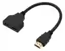 Adaptador Cable Splitter Hdmi 1 Entrada A 2 Salidas