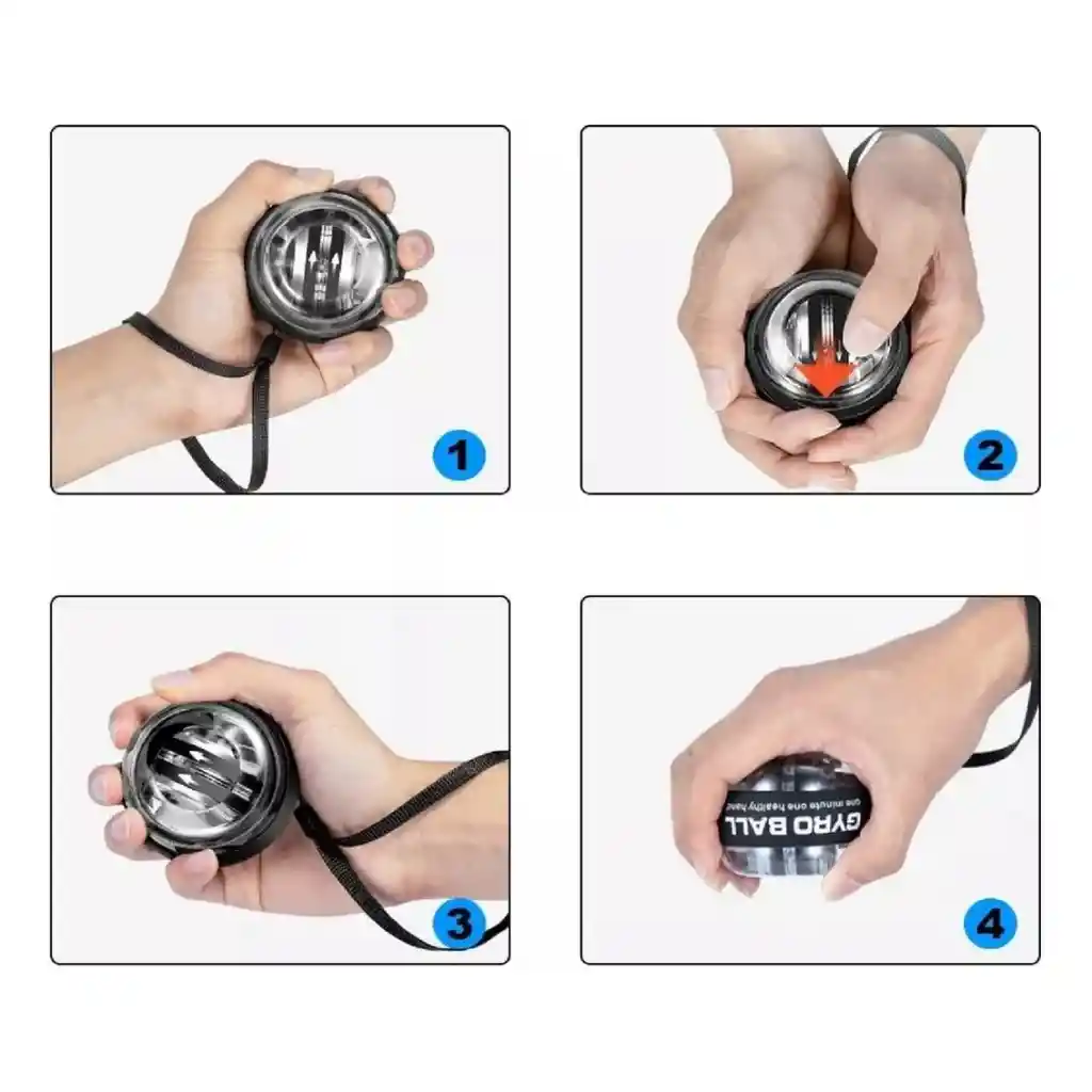 Giroscopio Powerball Brazo Mano Muscular Equipo De Fitness