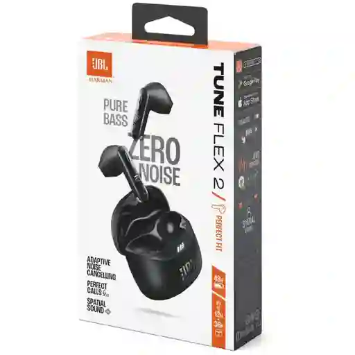 Jbl Tune Flex 2 Tws - Audífonos Inalámbricos Negros
