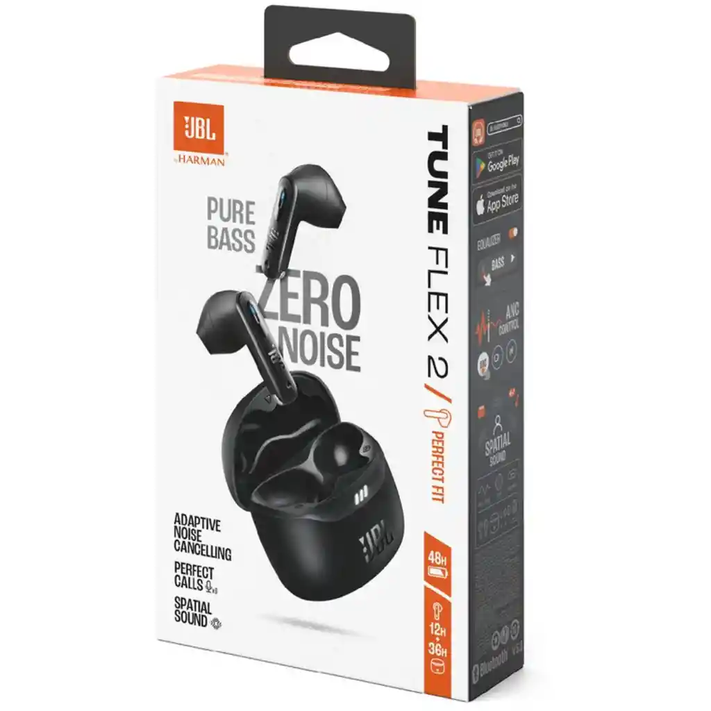 Jbl Tune Flex 2 Tws - Audífonos Inalámbricos Negros