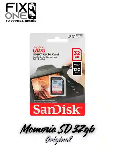Memoria Sd Sandisk Ultra 32 Gb Original