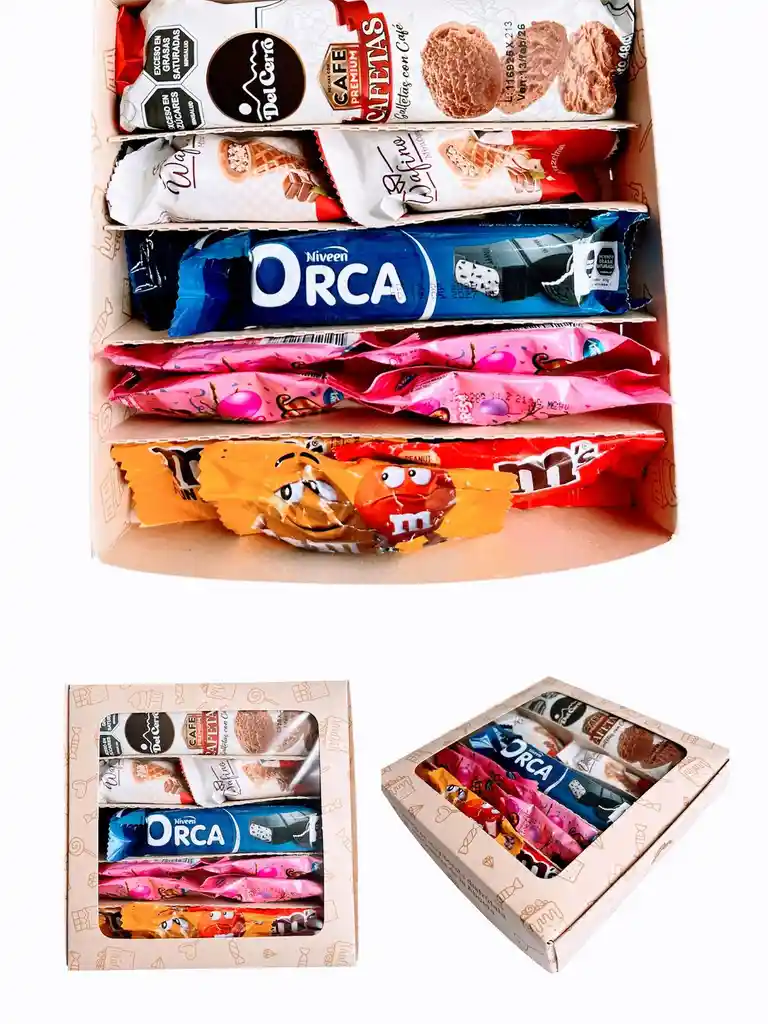 Caja Dulcera Arco Iris - Amor Y Amistad - Feliz Cumpleñaos