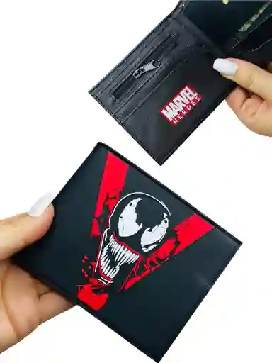 Billetera Cartera De Goma Venom