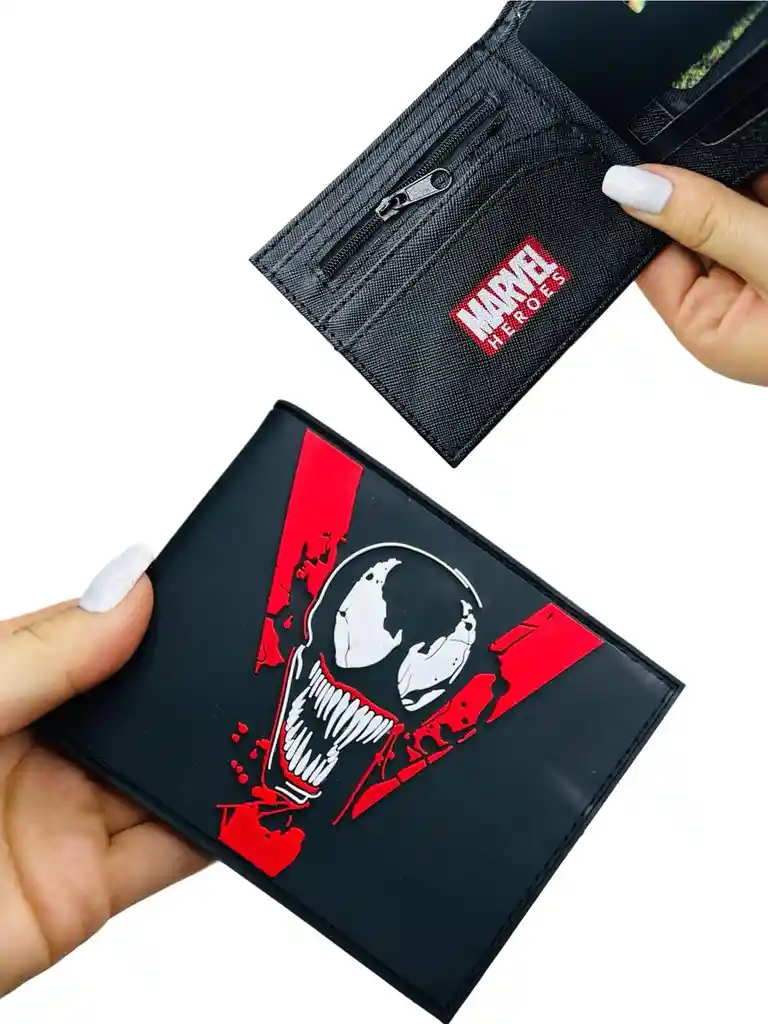 Billetera Cartera De Goma Venom