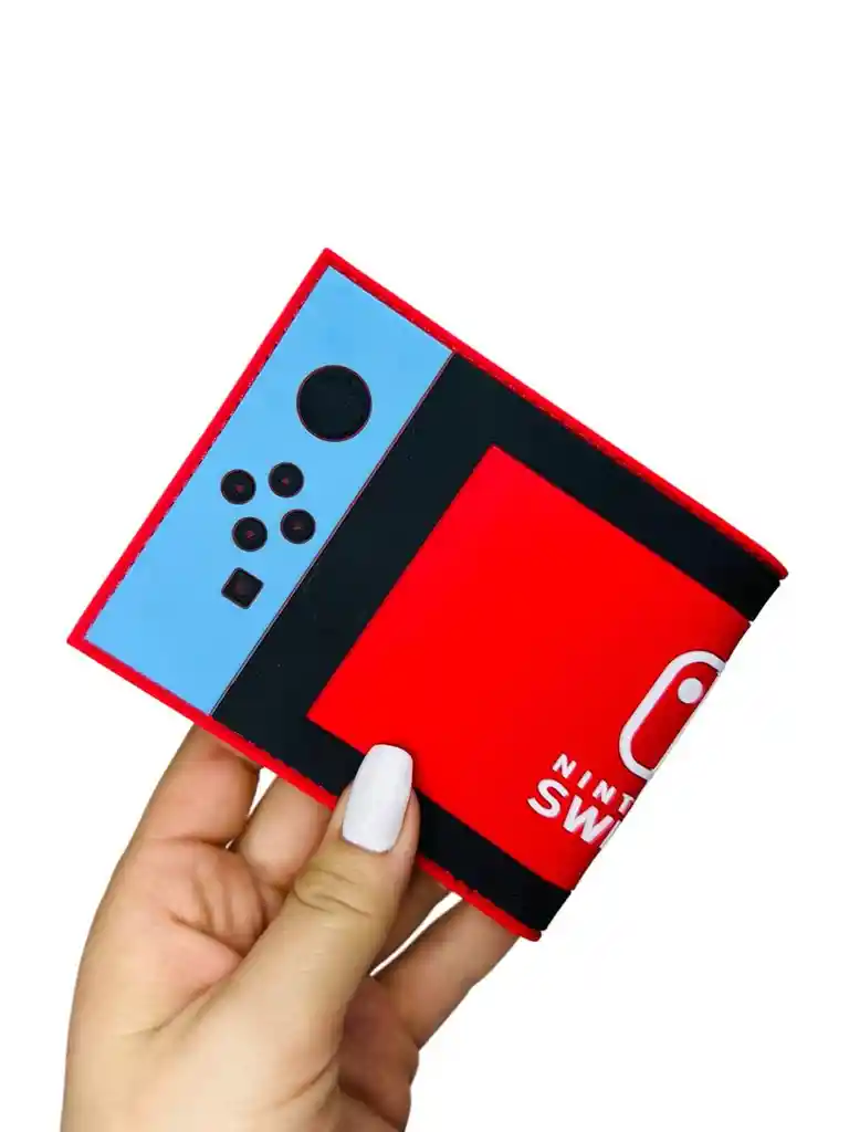 Billetera Cartera De Goma Nintendo