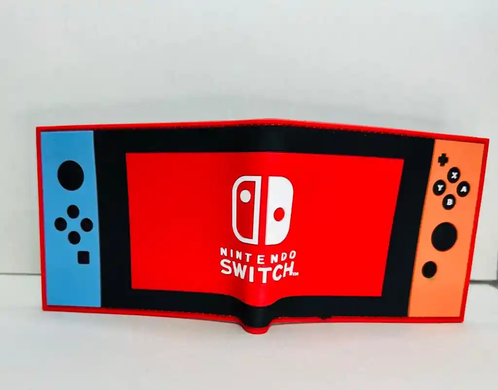 Billetera Cartera De Goma Nintendo