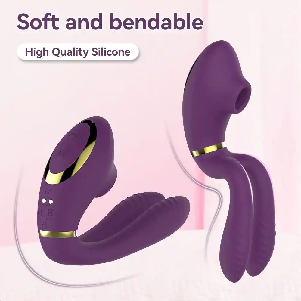 Succionador Y Vibrador Doble Estimulacion Con App