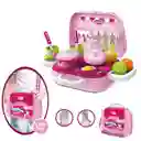 Set De Cocina Infantil Maleta Bolso Con Accesorios 2 En 1