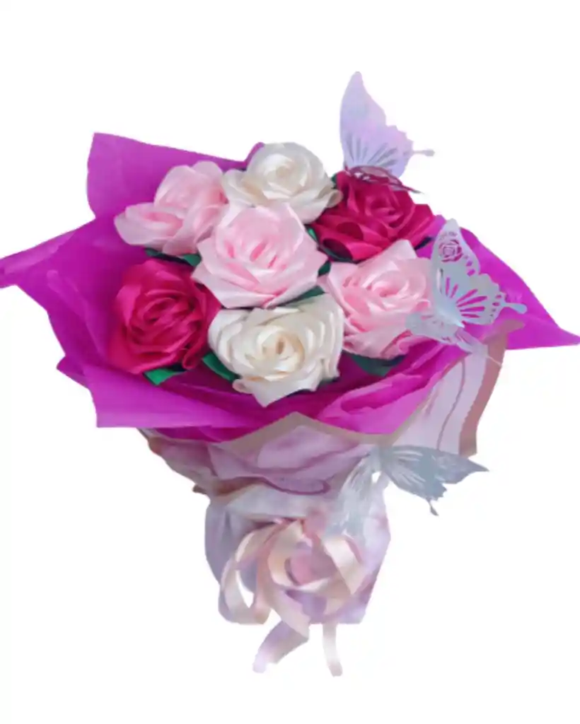 Ramo De Rosas Unicornio