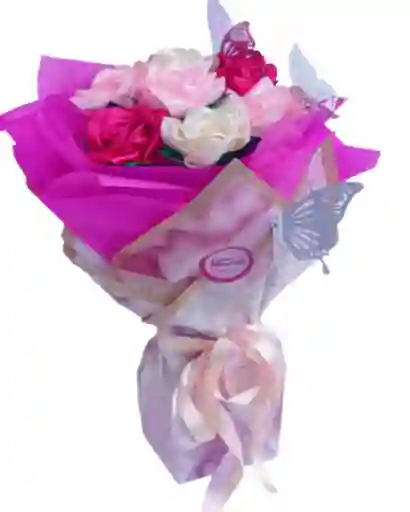 Ramo De Rosas Unicornio