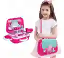 Maleta Bolso Belleza Con Accesorios 2 En 1 Niña