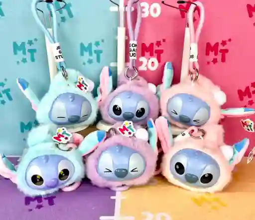 Llavero Carita Stich Pijama