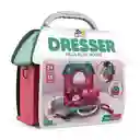 Maleta Mini Belleza Juego Niña Rool Con Accesorios