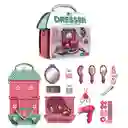 Maleta Mini Belleza Juego Niña Rool Con Accesorios