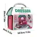 Maleta Mini Belleza Juego Niña Rool Con Accesorios