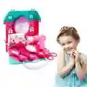 Maleta Mini Belleza Juego Niña Rool Con Accesorios