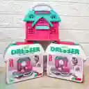 Maleta Mini Belleza Juego Niña Rool Con Accesorios
